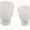 Silicone Moulds : Small & Large Round Striped Silicone mould