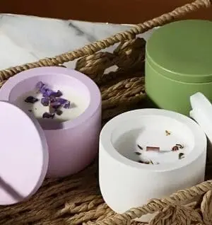 Silicone Moulds : Mini Jar With Lid (MJL)