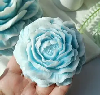 Peony Flower Mini 2 Silicone Mould : Peony Silicone Mould (PSM)
