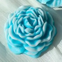 Peony Flower Small2 Silicone Mould : Peony Silicone Mould (PSM)
