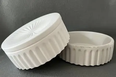 Silicone Moulds : Round Fluted Bowl & Lid Silicone Mould (RSBM)