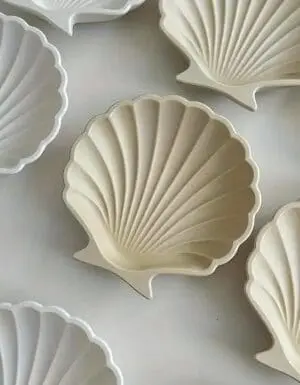 Silicone Ocean Shell Tray Mould 2 Silicone Moulds : Silicone Ocean Shell Tray Mould (OTM)