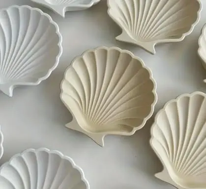Silicone Ocean Shell Tray Mould 2 Silicone Moulds : Silicone Ocean Shell Tray Mould (OTM)