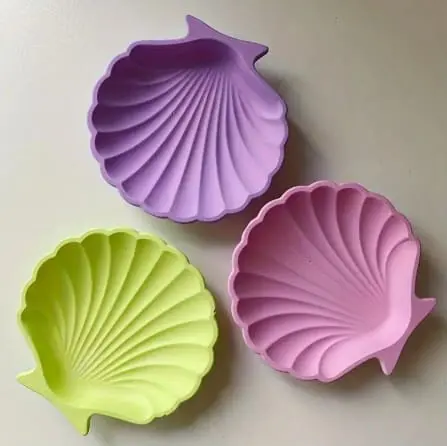 Silicone Ocean Shell Tray Mould 3 Silicone Moulds : Silicone Ocean Shell Tray Mould (OTM)