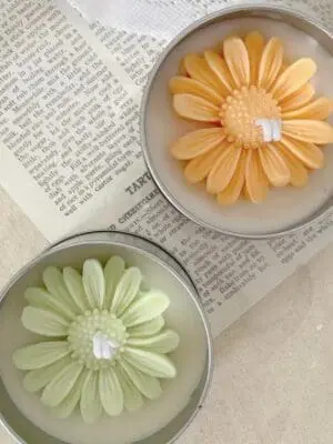 Silicone Mould : Silicone Daisy Flower Mould (With Hole & Without) (SDFM)