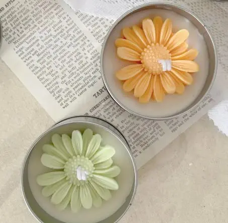 SiliconeDaisyFlowerMould4 Silicone Mould : Silicone Daisy Flower Mould (With Hole & Without) (SDFM)