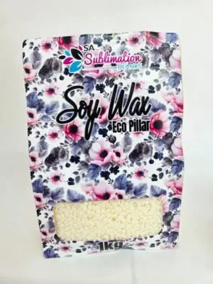 Wax Candle Supplies & Consumables : Eco Soy Pillar Wax (1kg)