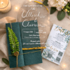Wedding Invites 3D UV Prints : Invitations, Direct to Acrylic CLEAR A6 or A5