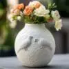 Silicone Moulds : Dove Embossed Vase (PPDZ37)