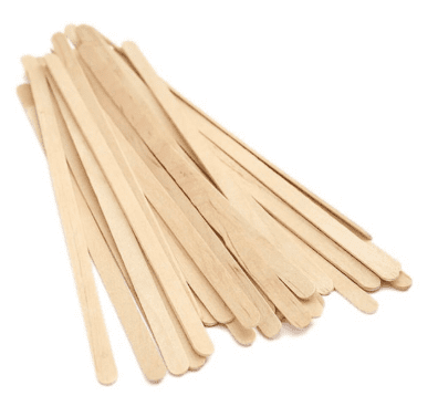 Arts & Craft : Long Wooden Mixing Sticks (Pack of 20)