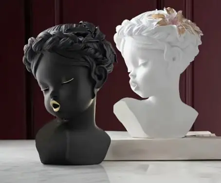 girlpoutingmouldforcandle.2 Silicone Mould : Pouting Girl Silicone Mould (Code TUM_AH)