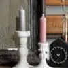 Silicone Mould : 2 Piece Retro Roman Column Candle Holder Silicone Mould (RRCH)