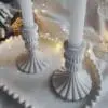 Silicone Mould : 2 Piece Retro Roman Column Candle Holder Silicone Mould (RRCH)