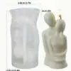 Silicone Mould: 3-D Romantic Couple Silicone Mould (3DRCSM)