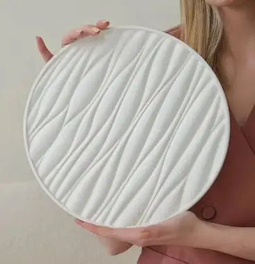 Silicone Mould : 30cm Waves Of Serenity Tray Silicone Mould (30CM-WOSTSM)