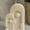 Silicone Mould : 4 Piece  Abstract Faces Silicone Moulds (FSM)