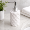 Diamond_SLD_5_8 Silicone Mould : Dual Cylinder Diamond Soap & Lotion Dispenser or Diffusor Silicone Mould (SLD_05)