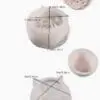 Silicone Mould : Rose Flower Container Silicone Mould (FCC)