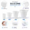 Arts & Crafts : Foldable Silicone Measuring Cups (250ml & 500ml) [PREORDER]