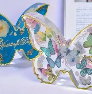 Silicone Mould: Large Butterfly Silicone Mould (BUTF-L12)