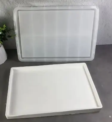 Large Rectangular Silicone Mould Silicone Mould: Large Rectangular Tray Silicone Mould (LRTSM)