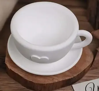 Silicone Mould : Love Coffee Cup Set Silicone Mould (LCCSSM)