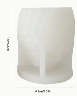 Pine Cone Candle Mould 2 Silicone Mould : Pine Cone Mould (PCCM)