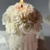 Silicone Mould : 3-D Rose Bouquet Silicone Mould (3D-RBSM)