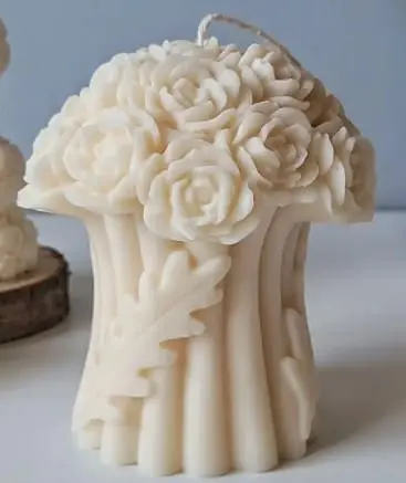 Rose Bouquet Silicone Mould 3 Silicone Mould : 3-D Rose Bouquet Silicone Mould (3D-RBSM)