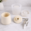 ShortRound_SLD_3_Chat4 Silicone Mould : Short Round Soap & Lotion Dispenser Silicone Mould (SLD_03)