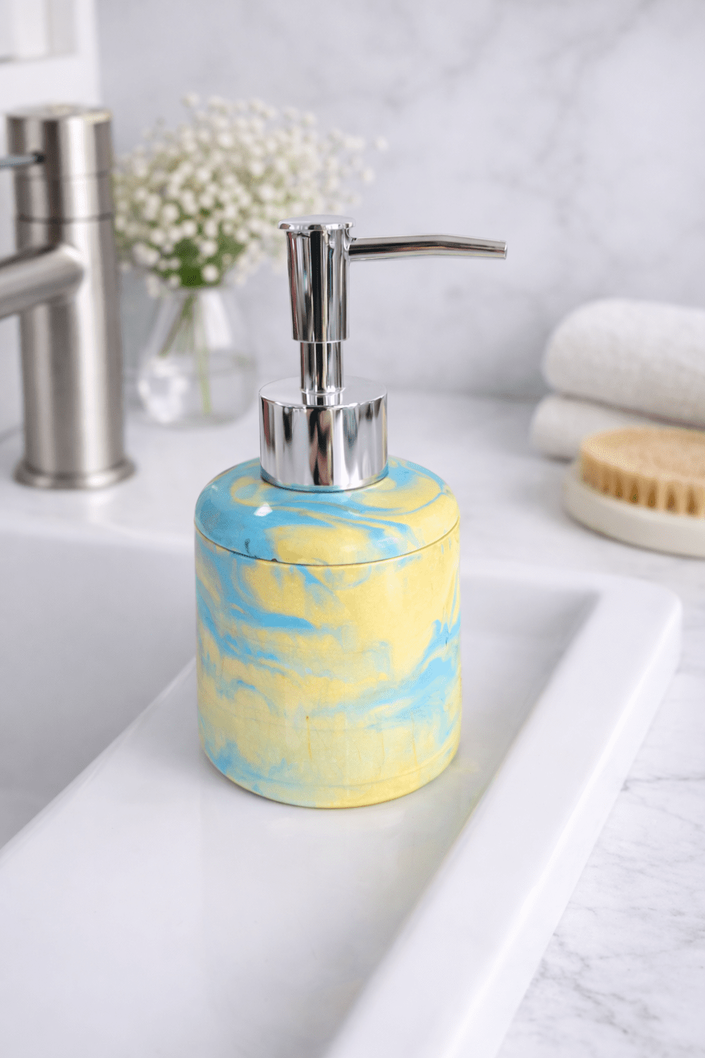ShortRound_SLD_3_Chat6 Silicone Mould : Short Round Soap & Lotion Dispenser Silicone Mould (SLD_03)