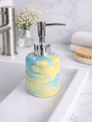 ShortRound_SLD_3_Chat6 Silicone Mould : Short Round Soap & Lotion Dispenser Silicone Mould (SLD_03)