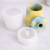 ShortRound_SLD_3_Chat8 Silicone Mould : Short Round Soap & Lotion Dispenser Silicone Mould (SLD_03)
