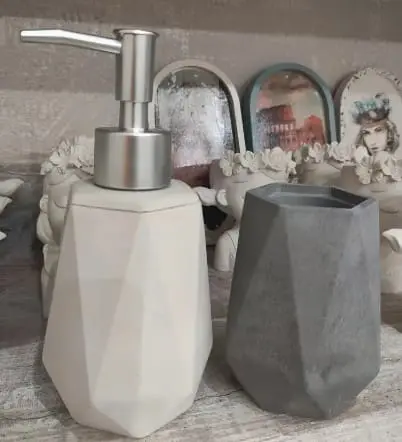 Silicone Mould : Rhombus Soap & Lotion Dispenser or Diffusor Silicone Mould (SLD_04)