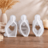 CODE TUM_3AFSM_8c Silicone Mould : 3 Piece Abstract Figurine Silicone Mould (CODE TUM_3AFSM)
