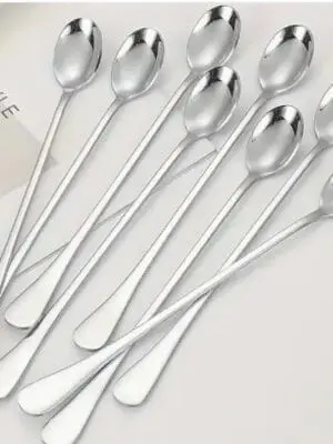 Stainless Steel Long Handle spoons Arts & Crafts: Individual Stainless Steel Long Spoon