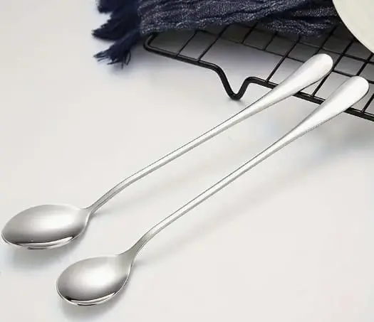 Stainless Steel Long Handle spoons 3 Arts & Crafts: Individual Stainless Steel Long Spoon