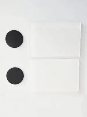 Subli_acrylic_FM_6by9cm Laser Sublimation Blanks : 3mm Subli-Acrylic RECTANGLE Fridge Magnet (6 by 9cm)