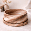 Silicone Mould : 2 Piece Large Round Bowl + Tray  Silicone Mould (LBT)