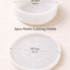 Silicone Mould : 2 Piece Large Round Bowl + Tray  Silicone Mould (LBT)