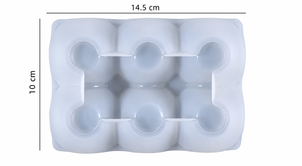 Silicone Mould : Egg Storage Holder Silicone Mould Tray (eshs)