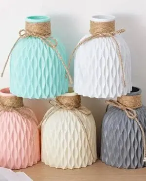 Ripple Vase Silicone Mould 3 Silicone Mould : 1 piece Bohemian Styled Water ripple vase Silicone Mould (WRV)
