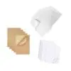 Printables : PET Glossy, Matte White & Kraft Vinyl Sticker Paper (Compatible for Inkjet & Laser)