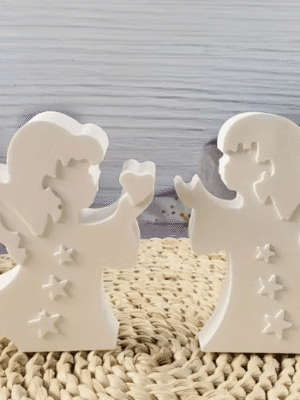 Silicone Mould : 3D Angel Set Silicone Mould (3DAng2Pc)