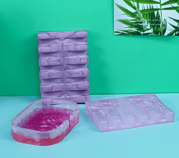 Main Soap Trays Silicone Mouls Silicone Mould : Soap Tray Silicone Moulds (2 Designs)