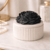 Silicone Mould : 3 Piece Striped Candle Jar + Peony Flower Silicone Mould Set (PFS)