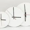 All Circle L,M,S 1 Sublimation Blanks : 3mm Circle Super Gloss Sublimation MDF Clocks (20, 25 & 30cm)