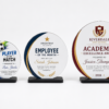All Sizes Exmaple Laser Sublimation Blanks : DIY 3mm Super Glossy Sublimation MDF Circular Style Award/Trophy (Small, Medium & Large)
