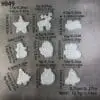 Hanging Christmas Ornaments - Set of 9 (Hang_Orn_9Pc) 3 Silicone Mould : Hanging Christmas Ornaments - Set of 9 (Hang_Orn_9Pc)