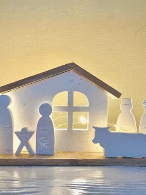Silicone Mould : Nativity Scene Silicone Mould Set (Nat)